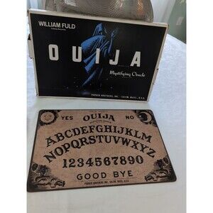 Vintage Ouija Board Game William Fuld 1960's Parker Brothers